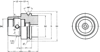 DIN 69893 - HSK-E